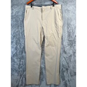 Teren Designs Adventure Pants Mens 38x34 Beige No Fly Zone Performance Stretch